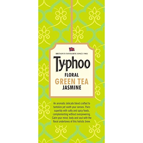 Typhoo Floral Jasmine Green Tea Bags (25 Tea Bags)