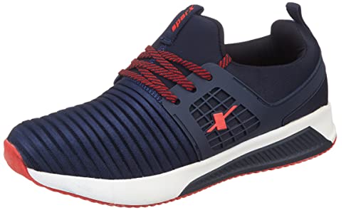 Sparx Mens Cross Trainer, Navy Red, 7 Uk