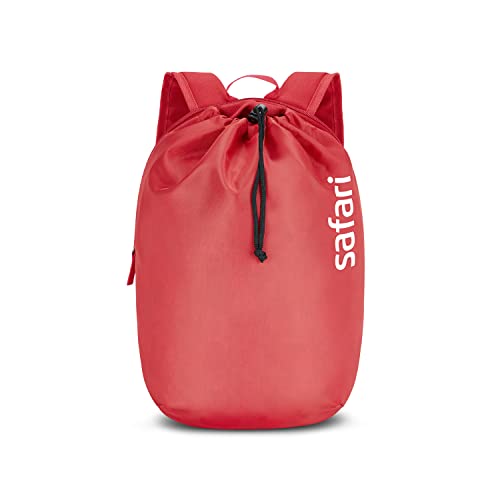 Safari 15 Ltrs Casual/School/College Backpack- Cherry Red