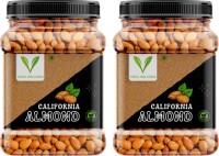 Vedik Welness Natural Premium California Premium Badam Giri l Whole Natural Badam Almonds(2 x 250 g)