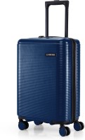 Stony Brook by Nasher Miles Dunes Hard-Sided Polycarbonate Cabin Navy Blue 20 inch|55cm Trolley Bag Cabin Suitcase – 20 inch