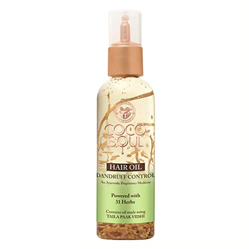 Coco Soul Dandruff Control Hair Oil With Virgin Coconut | Amla | Shatavari & Karanja Oil – Makers Of Parachute Advansed | 95Ml