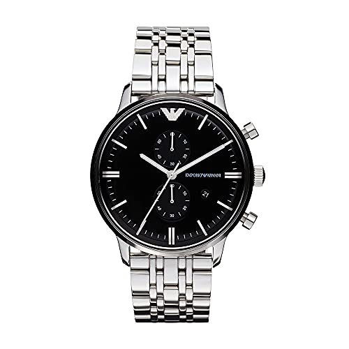 Emporio Armani Silver Watch Ar0389