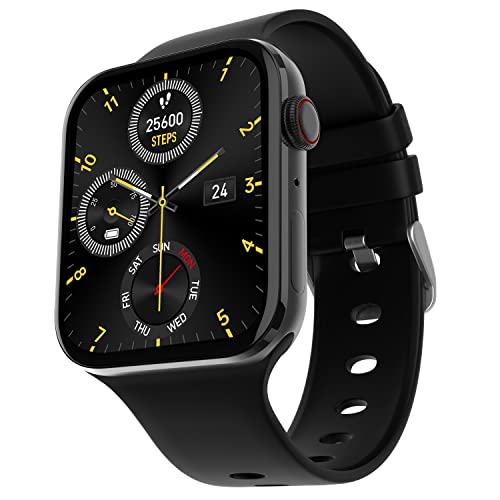 Fire-Boltt Visionary 1.78″ Amoled Bluetooth Calling Smartwatch With 368 * 448 Pixel Resolution, Rotating Crown & 60Hz Refresh Rate 100+ Sports Mode, Tws Connection, Voice Assistance (Black)