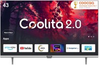 Coocaa 109 cm (43 inch) Full HD LED Smart Coolita TV 2023 Edition with Dolby Audio and Eye Care Technology(43S3U-Pro)