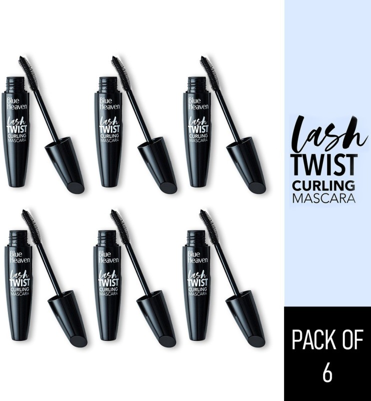 Blue Heaven Lash Twist Mascara, Pack Of 6 12 Ml(Black)