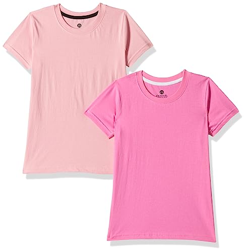 Clotth Theory Girl’S Solid Regular Fit T-Shirt (5054_Multi_4 2-3 Years)