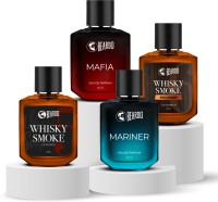 BEARDO Thug Life Perfume Whisky Smoke, Bourbon, Mariner& Mafia | Long Lasting | Strong Perfume – 200 ml(For Men)