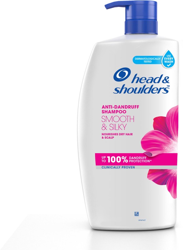 Head & Shoulders Smooth And Silky Anti Dandruff Shampoo For Softer And Smoother Hair(1 L)