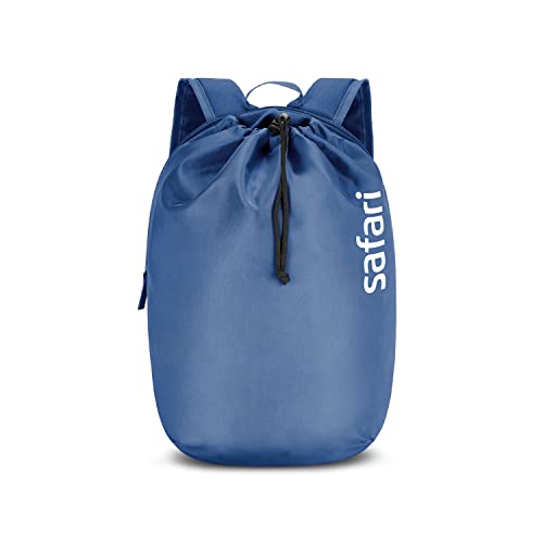 Safari Compact Size 15 Ltrs Casual Backpack For Unisex Adult – Denim Blue Small