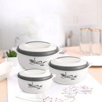 cello Sapphire Pack of 3 Thermoware Casserole Set(500 ml, 1000 ml, 1500 ml)