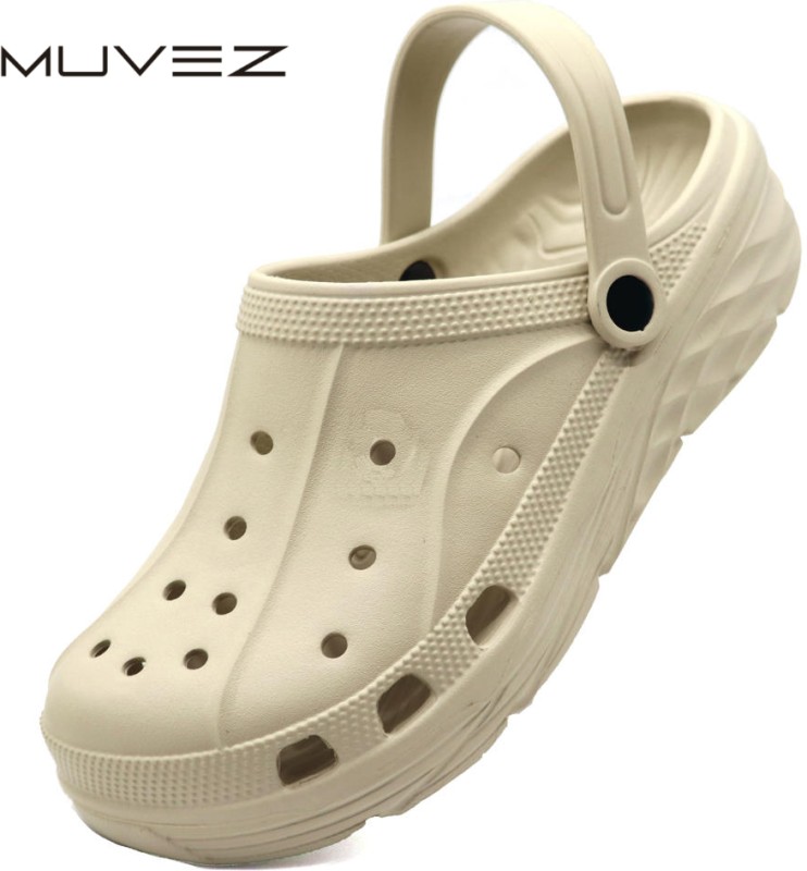 Muvez Men Beige Clogs