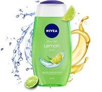 NIVEA Body Wash, Lemon & Oil Shower Gel, Pampering Care with Refreshing Scent of Lemon(250 ml)