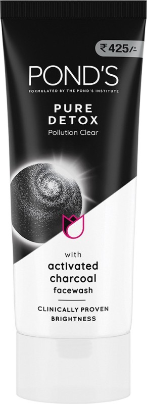 Pond’S Pure Detox Anti-Pollution Purity With Activated Charcoal Face Wash(200 G)