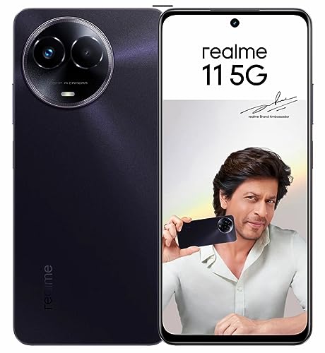 Realme 11 5G (Glory Black, 8Gb Ram, 256Gb Storage)