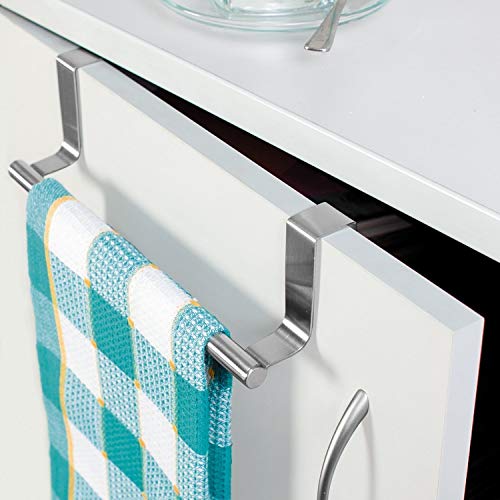 Leawall Cabinet Door Kitchen Towel Bar Towel Bar/Kitchen Hook Drawer Storage Adjustable Over Cabinet Stainless Steel Towel Bar/Towel Holder/Over Cabinet Towel Bar