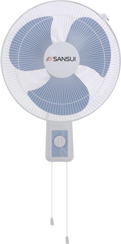 Sansui Chetak High Speed 400 Mm 3 Blade Wall Fan(Blue And White, Pack Of 1)