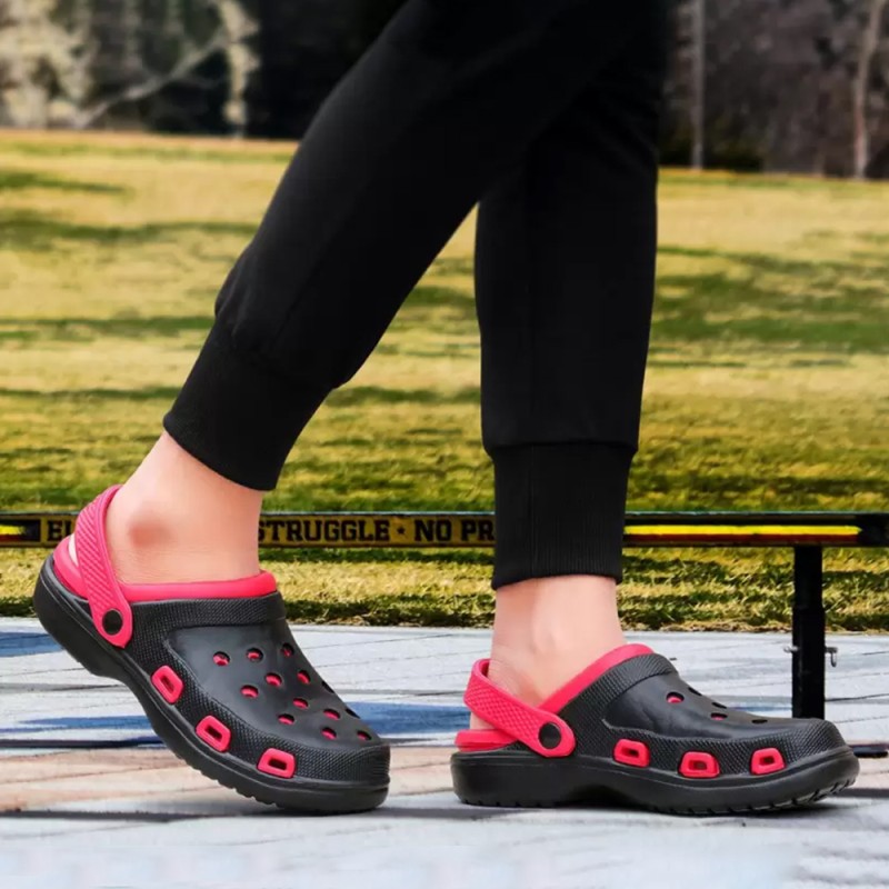 Birde Premium Clogs Men Black Sandals