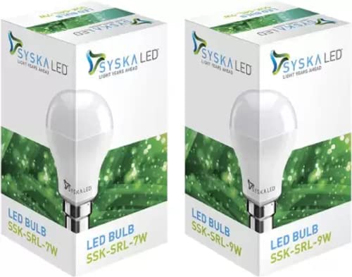 Syska Led Srl-9W + 7W Combo