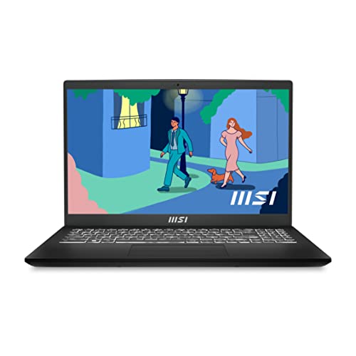 Msi Modern 15, Amd Ryzen 5-7530U, 40Cm Fhd 60Hz Laptop (8Gb/512Gb Nvme Ssd/Windows 11 Home/Amd Radeon Graphics/Classic Black/1.7Kg), B7M-072In
