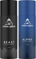 urbangabru Alpha & Beast Long-Lasting 150ml x 2 Combo Deodorant Spray – For Men(300 ml, Pack of 2)