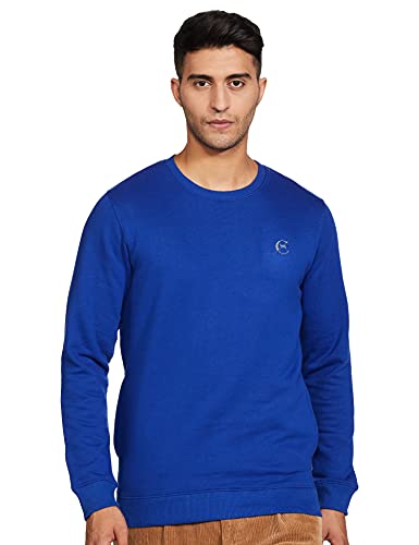 Lawman Pg3 Men’S Cotton Crew Neck Sweatshirts (Lw-Swt-Ct-Str-1 Fsrndnk Rylbl_Royal Blue_2Xl)