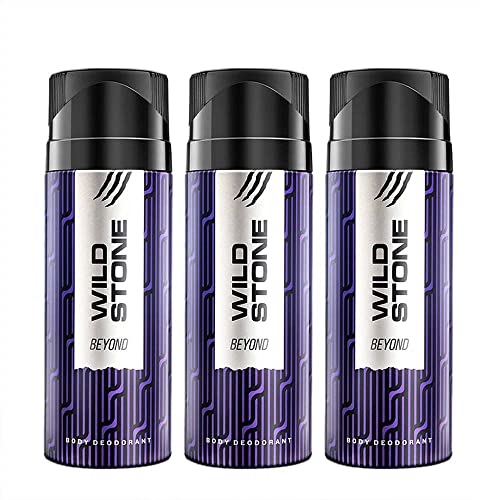 Wild Stone Beyond Body Deodorants For Men, 150Ml Each (Pack Of 3)