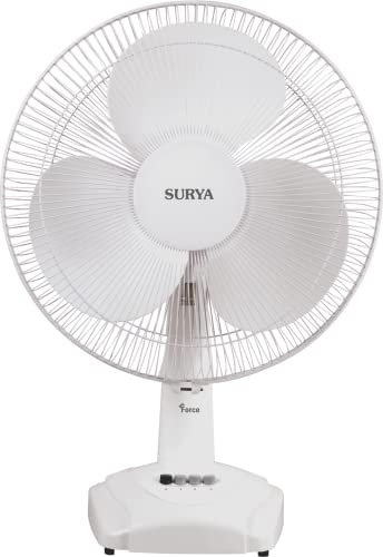 Surya Force 400Mm Table Fan For Office, Living Room With High Air Thrust