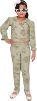 Bowden & Cahill Girls Party(Festive) Top Trouser(Light Green)