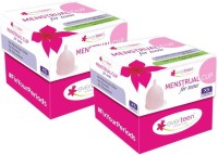 everteen XS Reusable Menstrual Cup(Pack of 2)