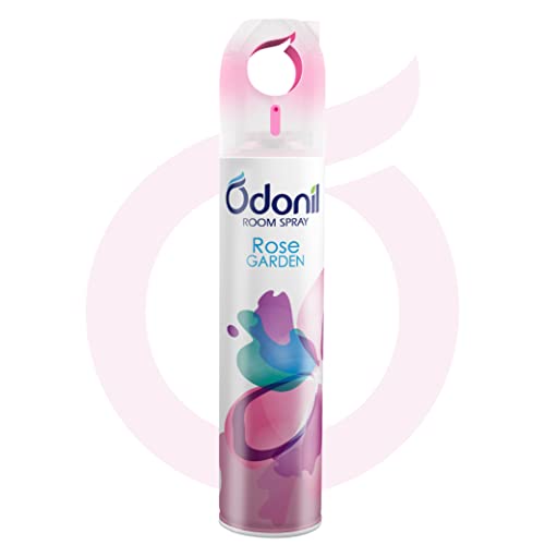 Odonil Room Air Freshner Spray, Rose Garden – 220 Ml | Nature Inspired Fragrance For Home & Office | Long Lasting Fragrance