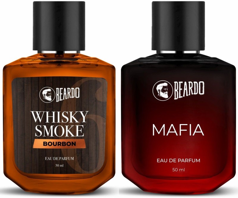 Beardo Whiskey Smoke Bourbon Perfume & Mafia Parfume Edp Set For Men Perfume – 100 Ml(For Men)