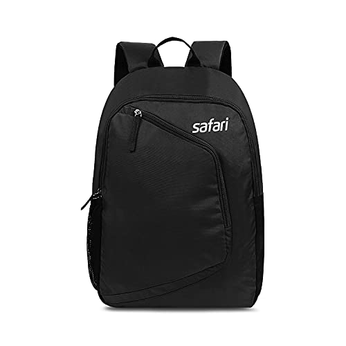 Safari Hexa 21 Ltrs Small Backpack | Water Resistant – Black,