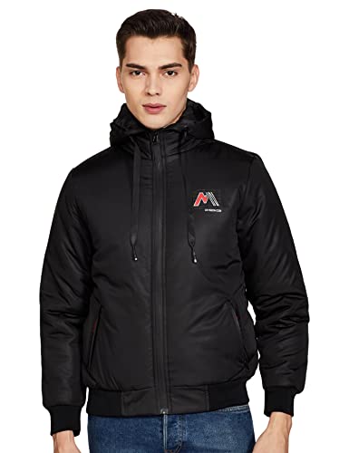 Cazibe Men Jacket (12019Bt_Black_L)