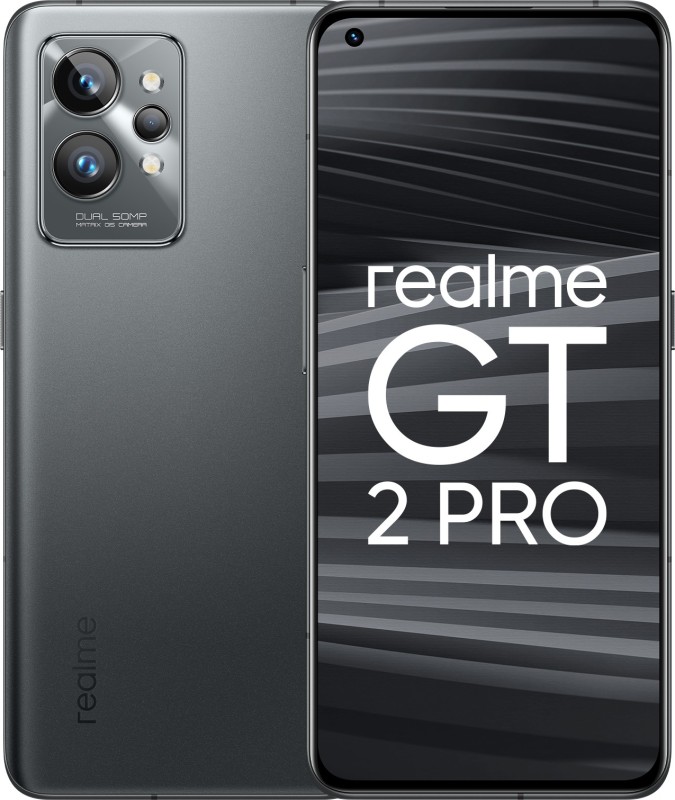 Realme Gt 2 Pro (Steel Black, 256 Gb)(12 Gb Ram)