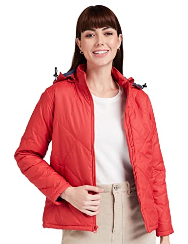 Amazon Brand – Symbol Women’S Quilted Jacket (Aw19Kj001_Rust_Small 2_S)