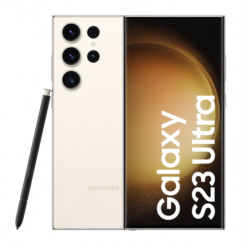 Samsung Galaxy S23 Ultra 5G (Cream, 256 Gb)(12 Gb Ram)