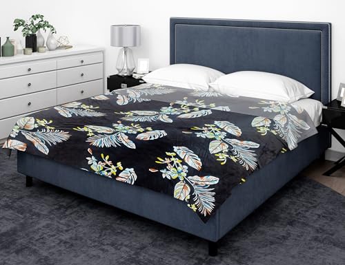 Status Contract Premium Flannel Double Bed Travel Flannel – Luxury Top-Sheet (200 X 235 Cm, Multicolour) (Multicolor-33)