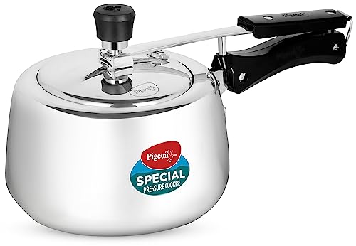 Pigeon Special Pressure Cooker Aluminium Inner Lid Induction Base 3 L Capacity – Silver
