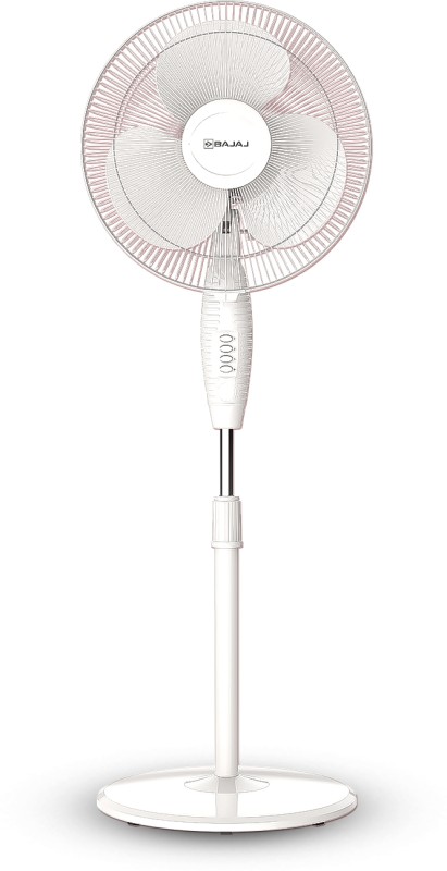 Bajaj Crest Neo 400 Mm 3 Blade Pedestal Fan(White, Pack Of 1)