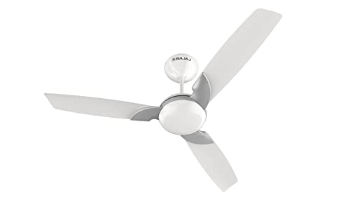 Bajaj Harrier Nxg Ee 1200 Mm White & Silver Ceiling Fan
