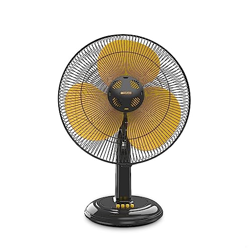 Polycab Aery 400 Mm Table Fan (Aery Black Yellow)