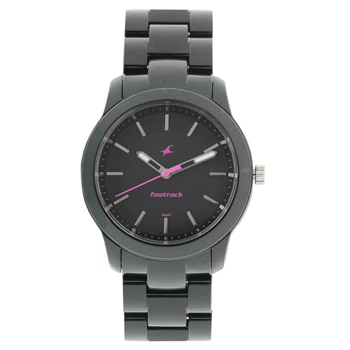 Fastrack Trendies Analog Black Dial Women’S Watch-Nl68006Pp01/Np68006Pp01
