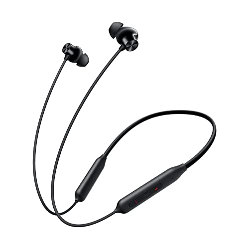 Oneplus Bullets Z2 Bluetooth Wireless In Ear Earphones With Mic, Bombastic Bass – 12.4 Mm Drivers, 10 Mins Charge – 20 Hrs Music, 30 Hrs Battery Life (Magico Black)