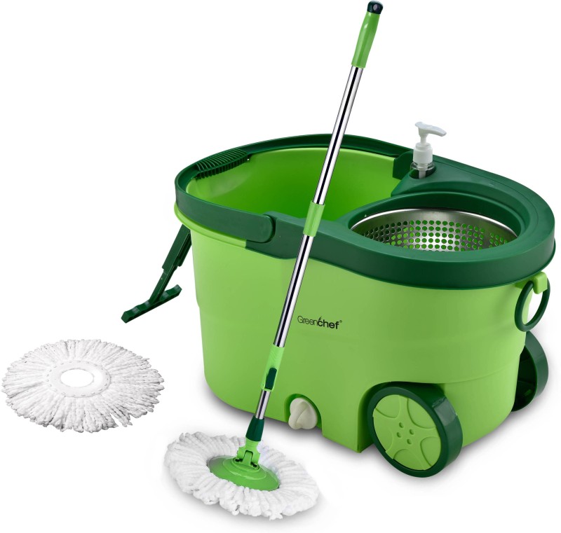 Greenchef Spin Mop Set(Green)