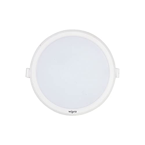 Wipro 18 Watt Iris Neo Nextgen, 4000K Recessed Slim Led Downlighter (White, Pack Of 1)