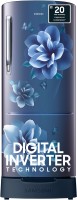 SAMSUNG 183 L Direct Cool Single Door 4 Star Refrigerator with Base Drawer with Digital Inverter(Camellia Blue, RR20C1824CU/HL)