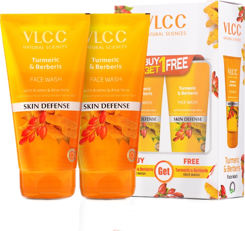 Vlcc Turmeric & Berberis Anti Tan & Skin Brightening Face Wash(300 Ml)