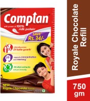 COMPLAN Nutrition and Health Drink Royale Chocolate Refill(750 g)