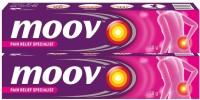 MOOV Instant Pain Relief Cream Regular – 50 gm, Pack of 2 Cream(2 x 50 g)